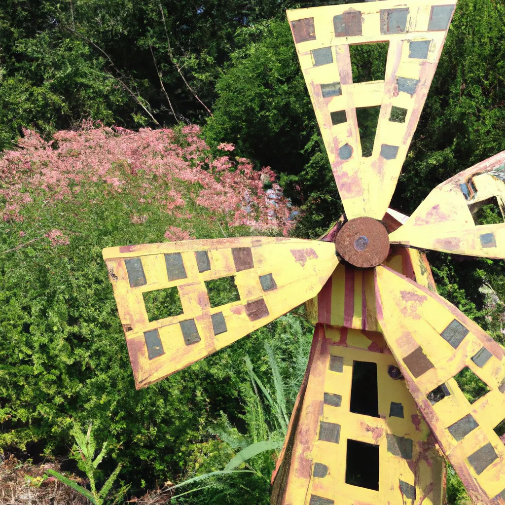 Jak zrobić wiatrak ogrodowy?