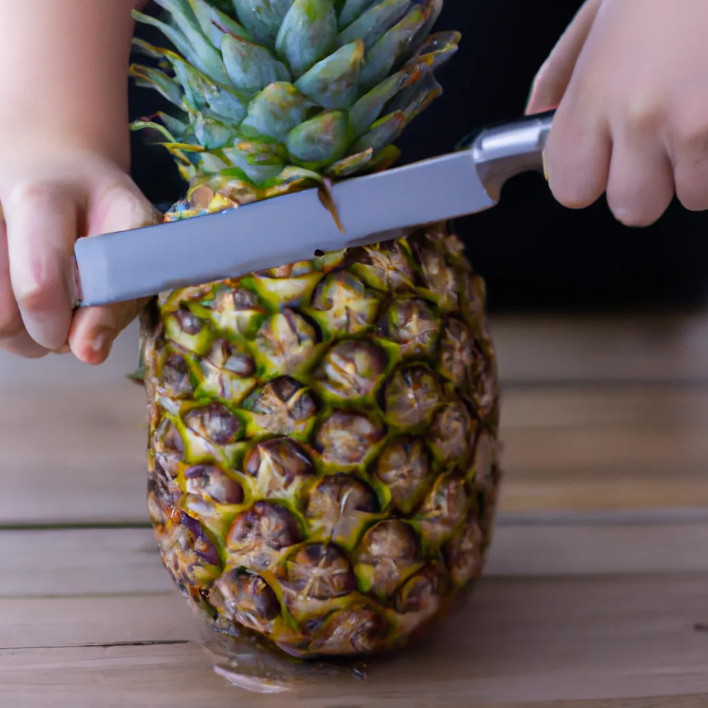 Jak obrać ananasa?