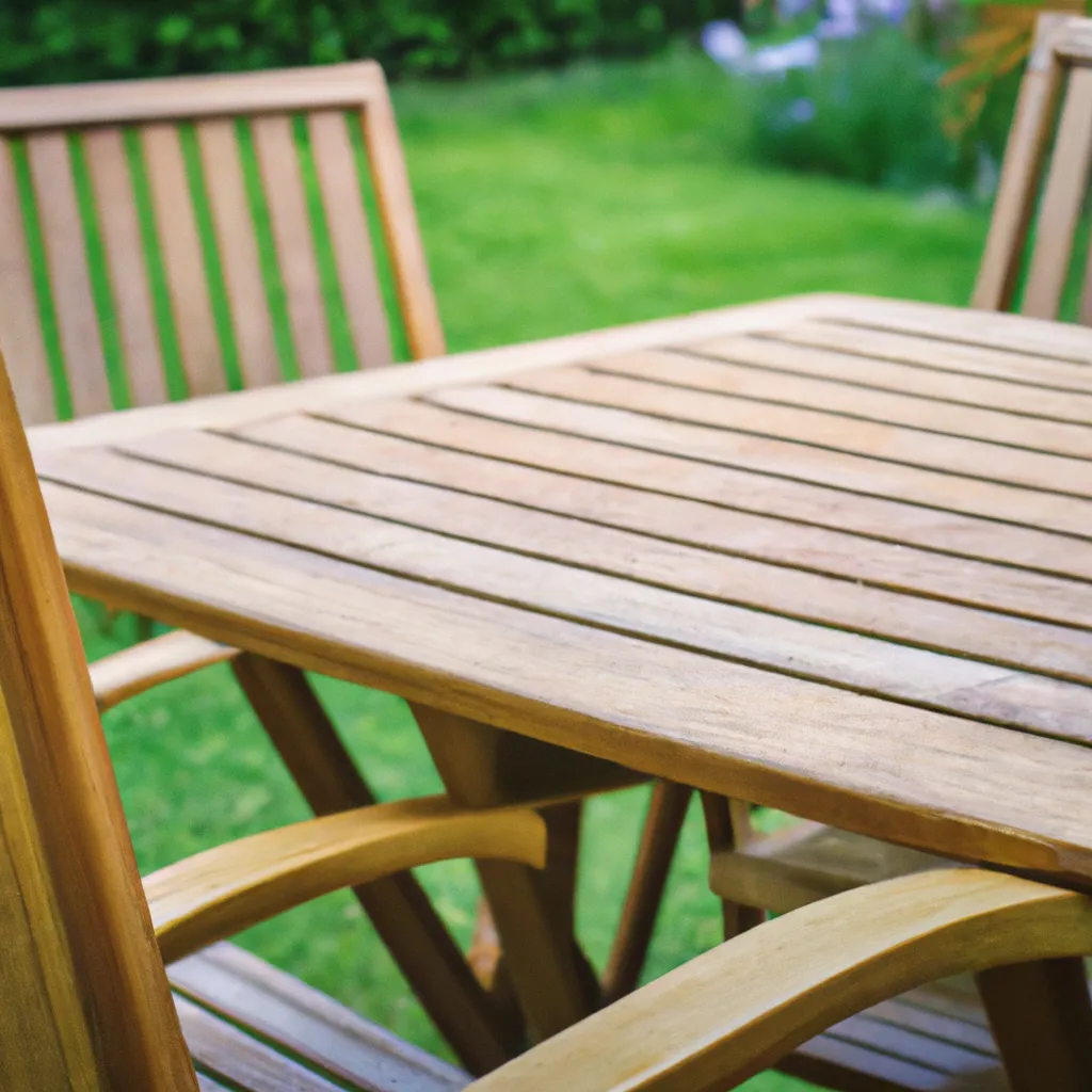 Jak zrobić stół ogrodowy drewniany?