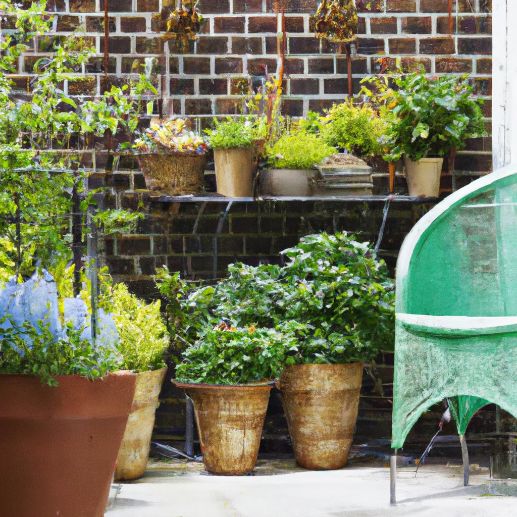 Jak urządzić taras z kostki i z donicami?