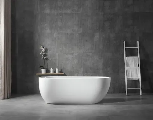 Nowoczesna wanna wolnostojąca 150 × 70 cm