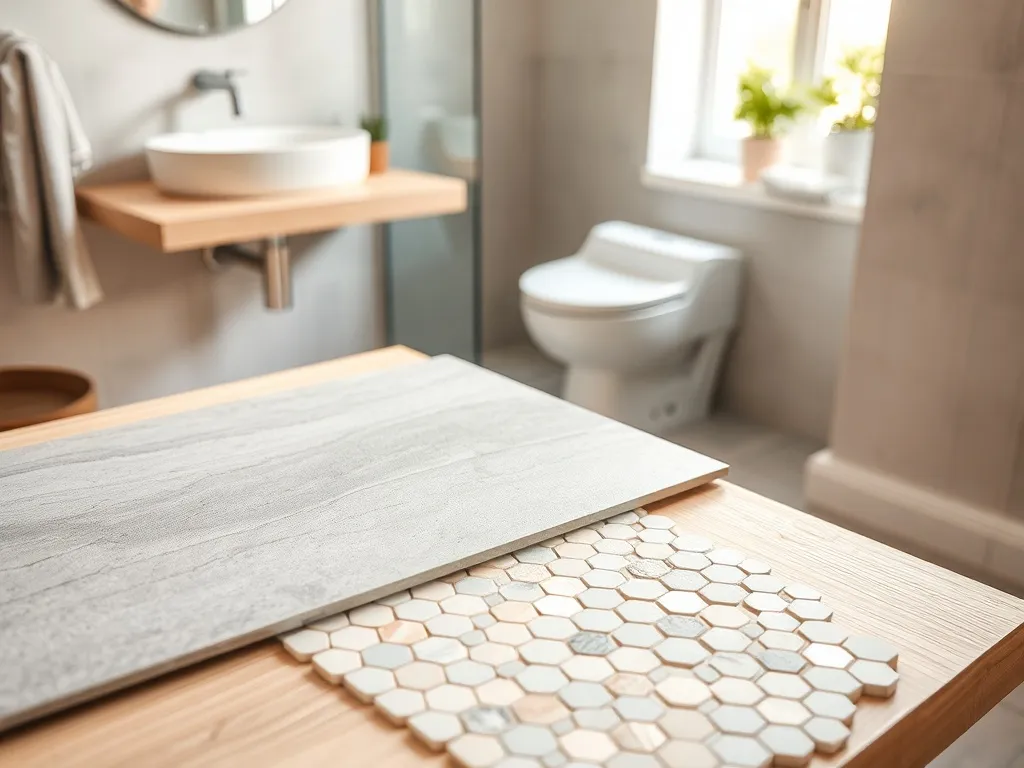 Jakie płytki do małej łazienki: duże czy małe?