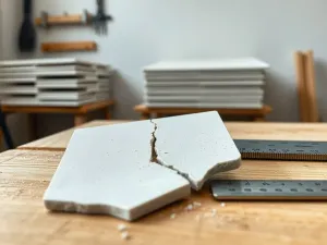 Dlaczego płytki gresowe pękają przy cięciu?